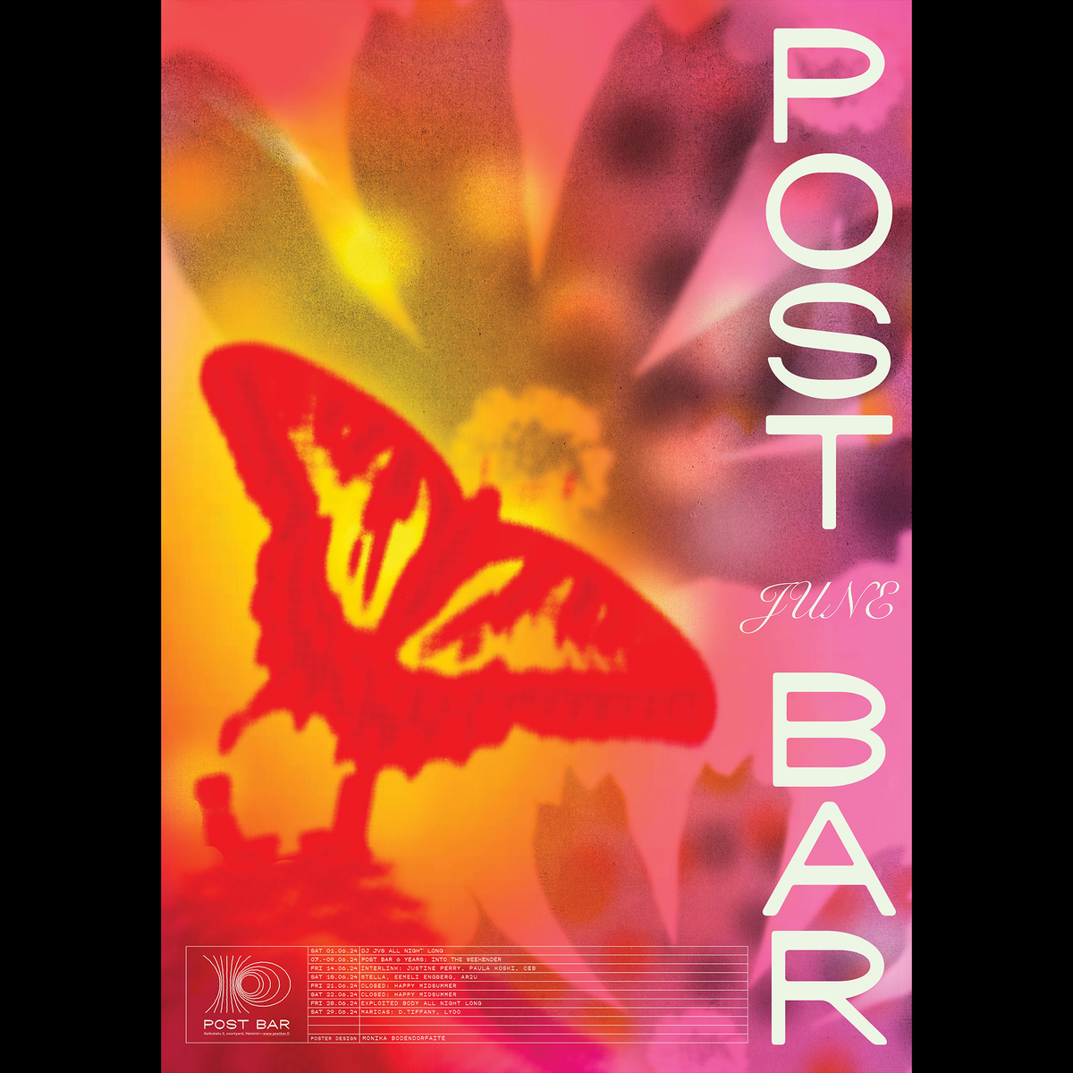 Post Bar Poster June 2024