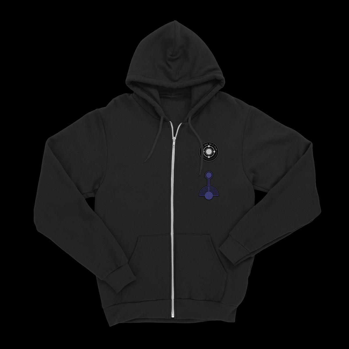 POST BAR PATCH ZIP HOODIE Post Bar