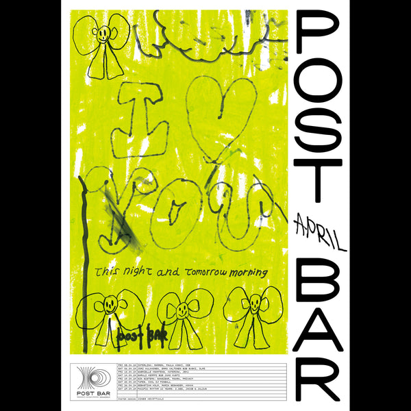 Post Bar Poster - April 2024
