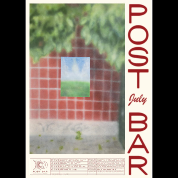 Post Bar Poster - July 2025