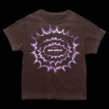 SOLAR PRINT BROWN T-SHIRT