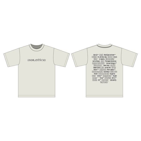 SOLSTICE LOGO T-SHIRT NATURAL WHITE